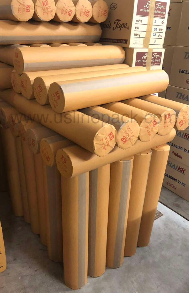 เทปกระดาษกาวใช้น้ำ Gummed Paper Tape ราคาโรงงาน
